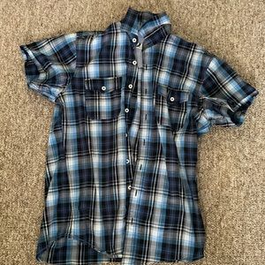 Blue flannel